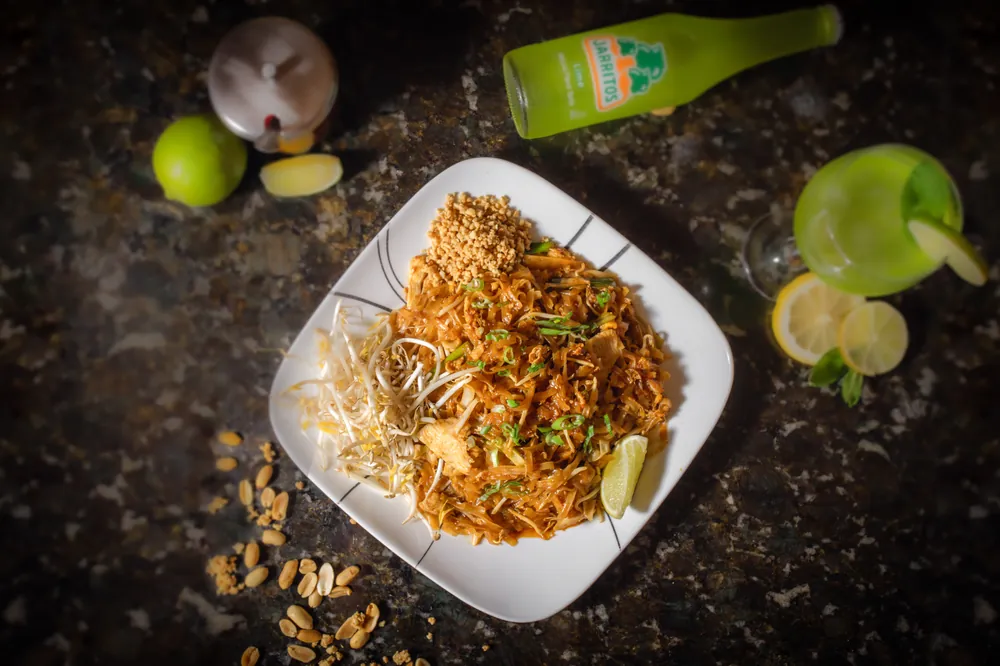 Maya Thai Cuisine fried rice dish served fresh