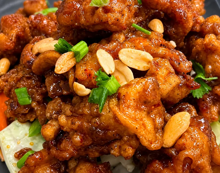 Maya Thai Cuisine crispy chicken dish
